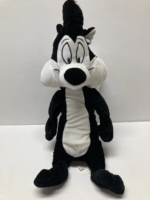 WARNER BROS STORE Looney Tunes Pepe Le Pew Skunk Poseable Plush Doll