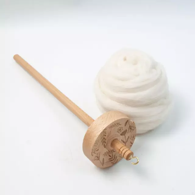 Husillo Drop con artículos de manualidades de lana, remolino superior para fieltros de punto tejidos