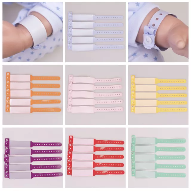 DIY Reborn Baby Hospital ID Band Bracelet Wristband Bands for Dolls Supply Gift