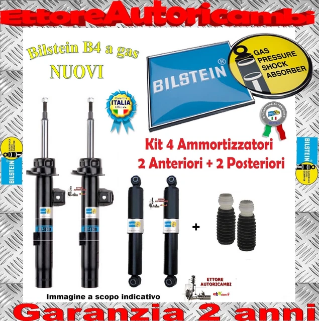 4 Ammortizzatori Bilstein Mercedes Classe B W245 2005  + Kit Tamponi Parapolvere
