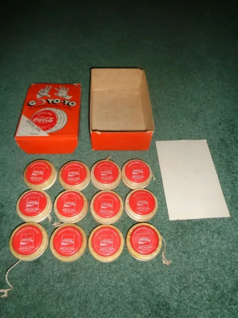 Coca-Cola Special Spin Yo-Yo Genuine Russell Phil. with Box 12 Pcs. #2