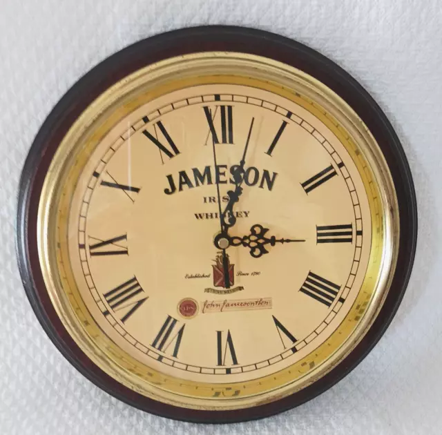 Horloge pendule whiskey JAMESON