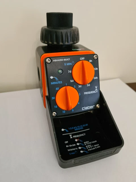Claber 8423 Aquauno Select Programmatore A 1 Via Irrigazione Giardino