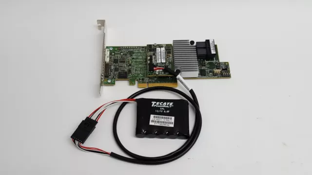 Dell MegaRaid 9361-8i PCIe 3.0 x8 SAS SATA RAID Card + Battery MM445