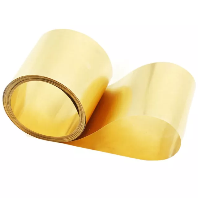 0.01mm to 1mm Thickness Brass Sheet/Brass Foil/Brass Tape 102 Sizes Available