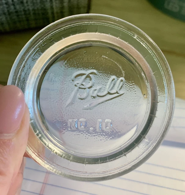 BALL NO.10 CLEAR Glass Canning Jar Lid Insert, 2.5" diameter £14.62