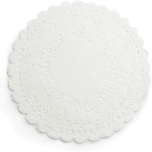 Fox Run 7374 Paper Lace Doilies, 12-Inch, Pack of 12