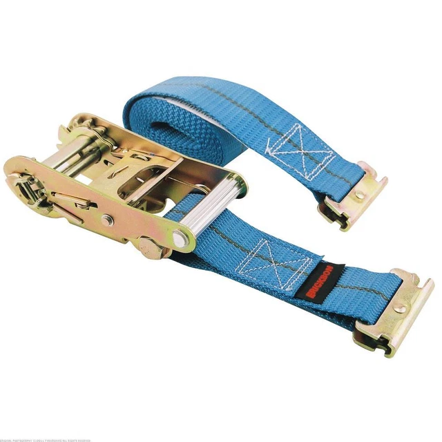Erickson 2" x 16' Ratcheting Logistic Strap 3500 lb Blue Retail Package 09137
