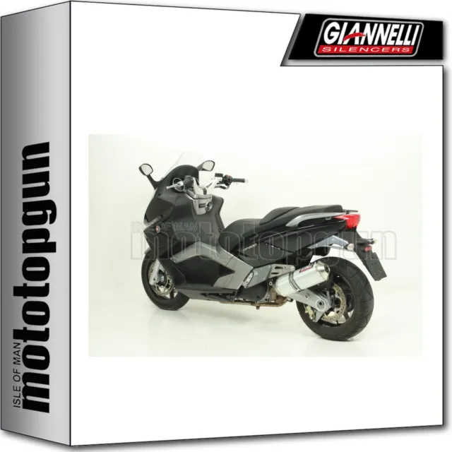 Giannelli Exhaust Open Ipersport Aluminium Gilera Gp 800 2008 08 2009 09 2010 10