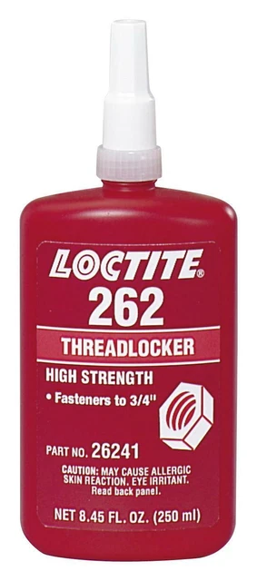 Henkel Loctite Threadlocker 262 250ml x 2pcs High Strength Thread Sealant