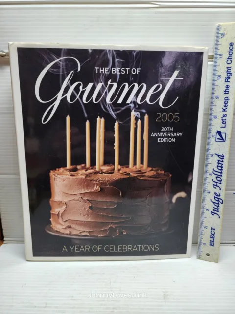 Cookbook The Best of Gourmet 20th Anniversary Hardcover Edition