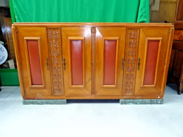 Credenza a 4 ante in ciliegio primi "900 francese