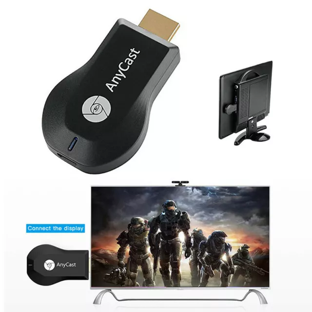 4K AnyCast M2 Plus WiFi Display Dongle HDMI Media Player Streamer TV Cast St   q