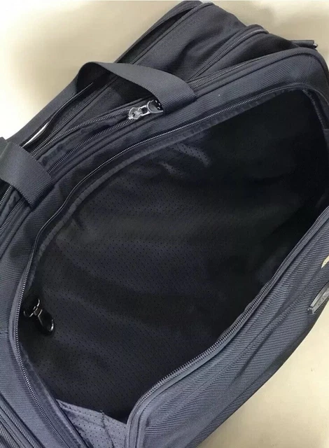 Used Dakota by Tumi Black 22” Exp Carry On Garment Bag Overnighter Briefcase 5