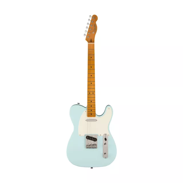 Squier FSR Classic Vibe 50s Telecaster Electric Guitar, Maple FB, Sonic Blue