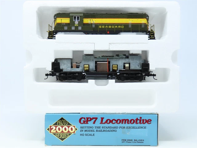 HO Scale Proto 2000 23040 SAL Seaboard Air Line GP7 Diesel #1814 - Bad Gears