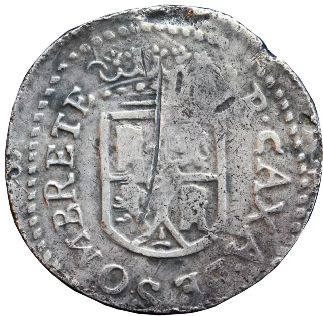 Mexico 8 Reales Sombrerete Vargas 1812, War of Independence. KM# 177