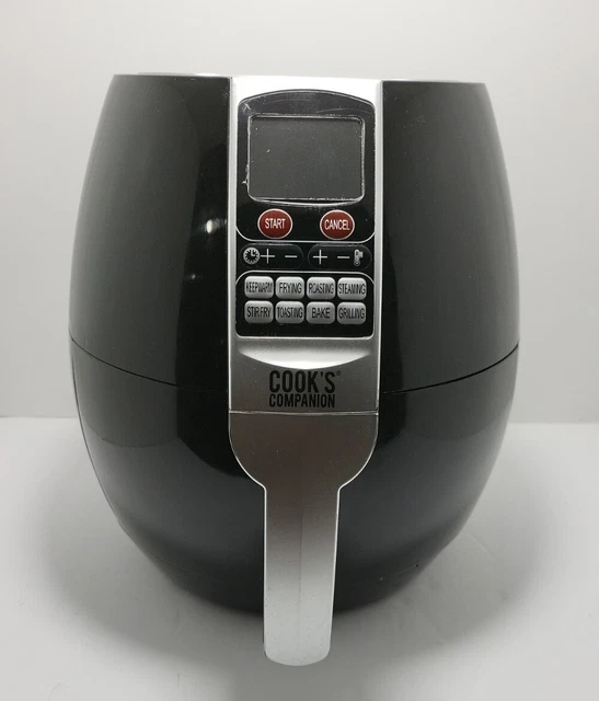 COOK'S COMPANION 1500W Digital Air Fryer With Eight Cooking Modes.Pre