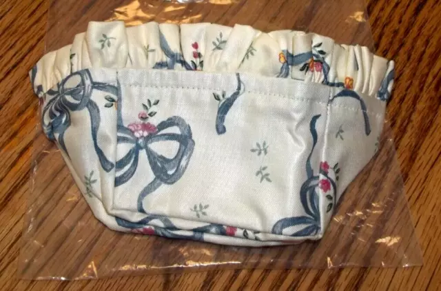 Longaberger Sweet Basil Basket Booking Basket Liner-Herbal Garden Fabric-NEW!!!