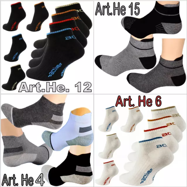 12P Herren Damen SneakerSocken Kurz Tennis Sport Sneaker Socken Füßlinge   X