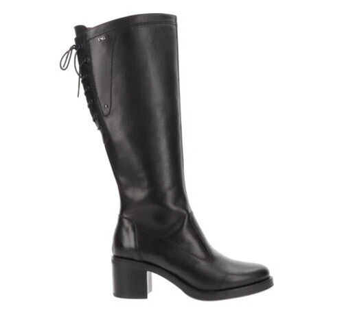 NeroGiardini Chaussures I308821D Bottes Femme en Cuir Fermeture à Glissière