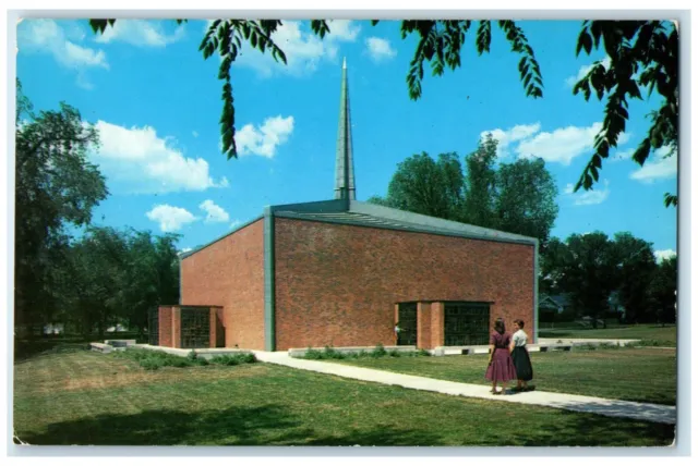 c1950's The Stephens College Chapel Columbia Missouri MO Unposted Postcard