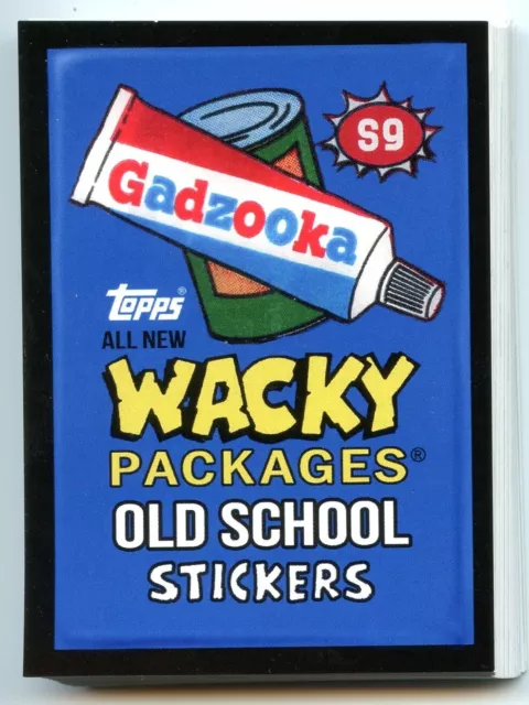 2020 Topps Wacky Packages Old School Series 9 Complete 31-Card Base Set