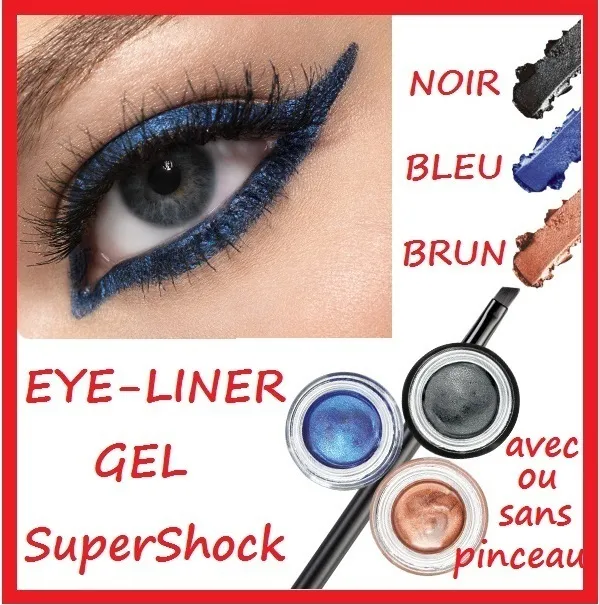 GEL EYELINER contour des YEUX SUPERShock AVON NEUF au CHOIX