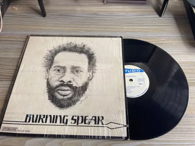 "Studio One presents Burning Spear"  Roots  Reggae Vinyl LP Vg+