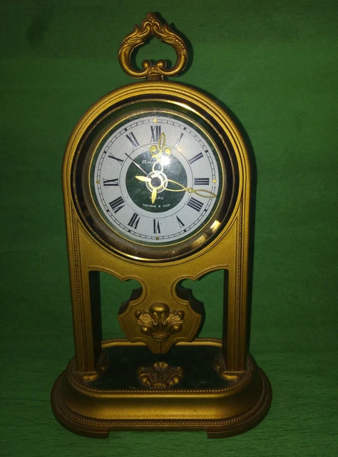Vintage Table Quartz Clock Jantar USSR
