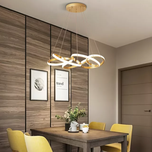 Modern Nordic Hanging Lamp Chandelier Home Pendant Art Ceiling LED Light Fixture
