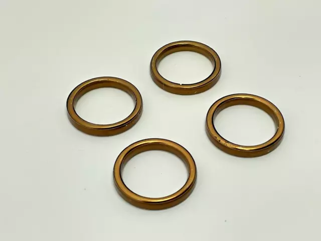 EXHAUST GASKETS Suzuki GSXR 600 SRAD x 4 seals Set