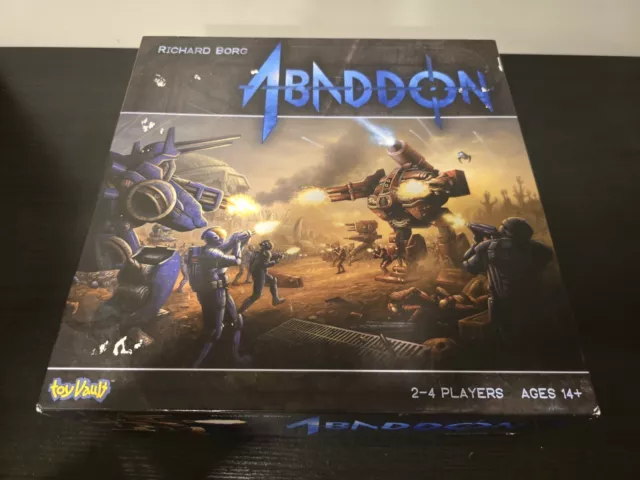 Abaddon Board Game by Richard Borg - Toy Vault 2-4 Players Miniature Mech Combat