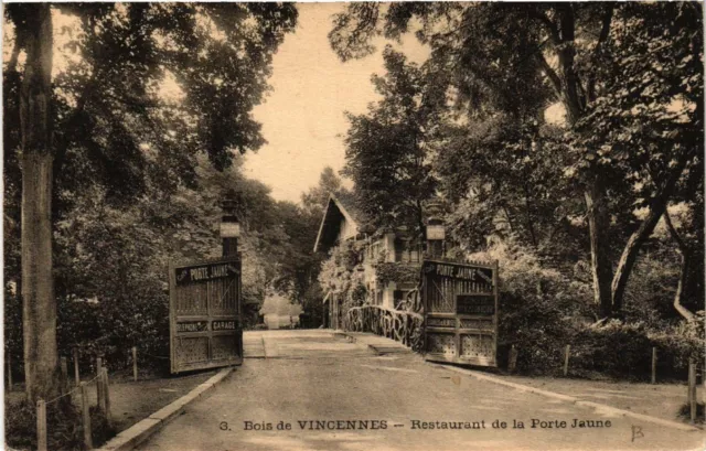 CPA Bois de VINCENNES - Restaurant de la Porte Jaune (519497)