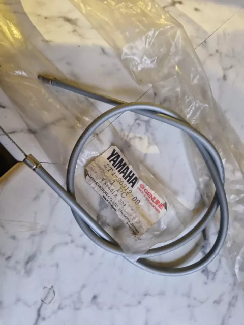 yamaha sa50 passola throttle cable nos genuine 2t4 grey