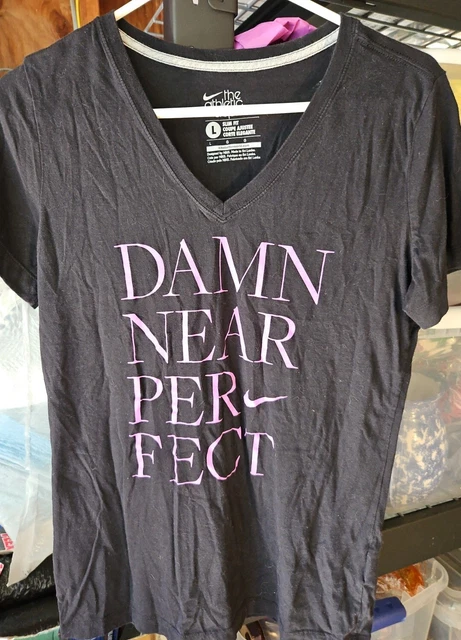 The Athletic Department Nike Womens Tee Shirt Size L Damn Near Perfect