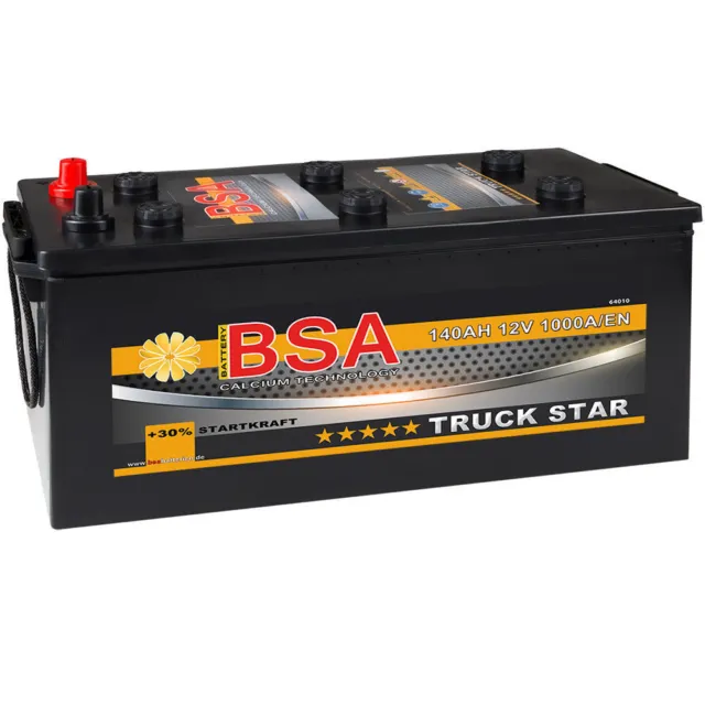 LKW Batterie 12V 140AH Starterbatterie statt 120AH 125AH 135AH Schlepper Traktor