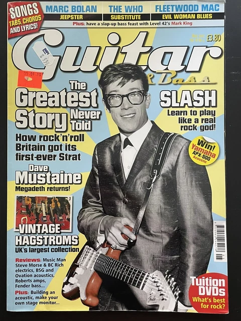THE GUITAR UK Magazine May 2007 Dave Mustaine Megadeth Slash Reviews $7