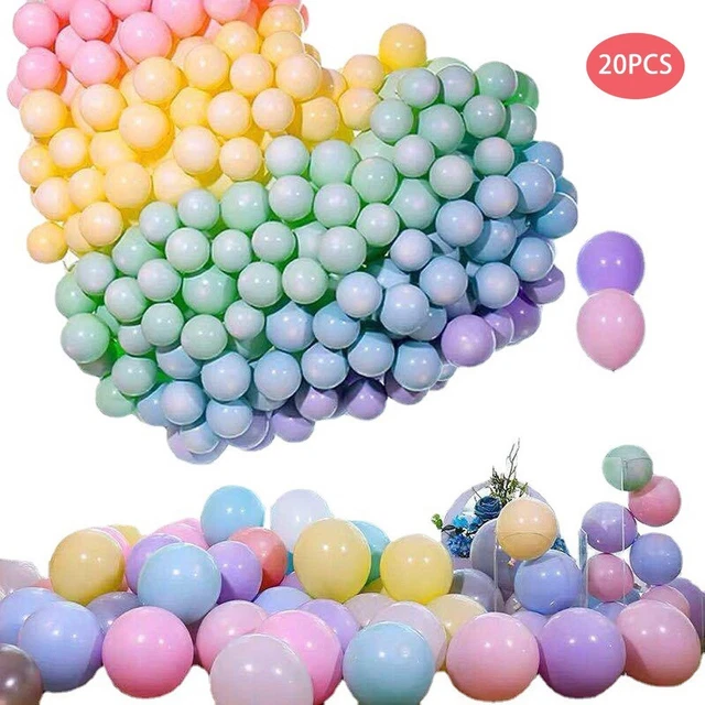 Globo de bola baby shower artesanal decoración creativa macaron color mixto