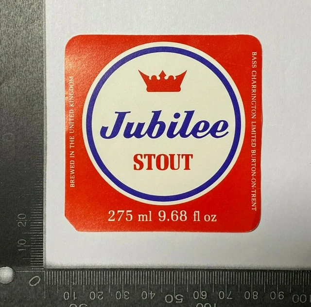 Original Beer Label #136 -  Jubilee Stout