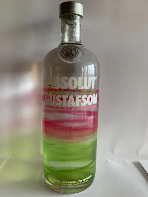 Absolut Vodka Limited Edition GUSTAFSON travelers edition 1L