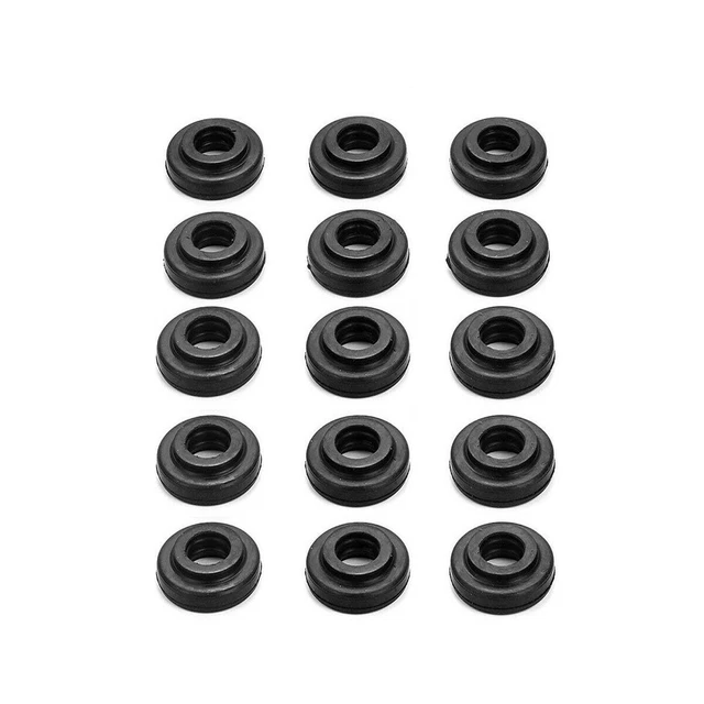 Set of 15Pcs Valve Cover Bolt Seals for BMW E46 E39 E60 525i 325i X3 X5 M54B30