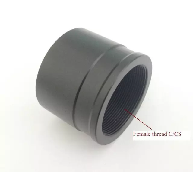 New Telescope Eyepiece To Camera Adapter 1.25" to C Mount Female Thread