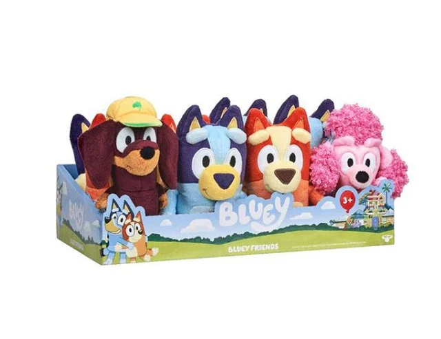 Giochi Preziosi Bluey - Mini Playset A Tema Gelateria Con Bingo Personaggio Articolato Da 6 Cm Ricco Di Tanti Accessori E Adesivi, Per Bambini A Partire Da 3 Anni