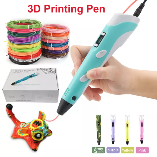 PENNA 3D PROFESSIONALE Per Adulti 3d Pen Intelligente Per Bambini Penna  Magica EUR 29,00 - PicClick IT