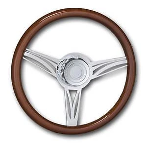Peterbilt Steering Wheel Chrome CLASSIC 18" Tilt 93-98