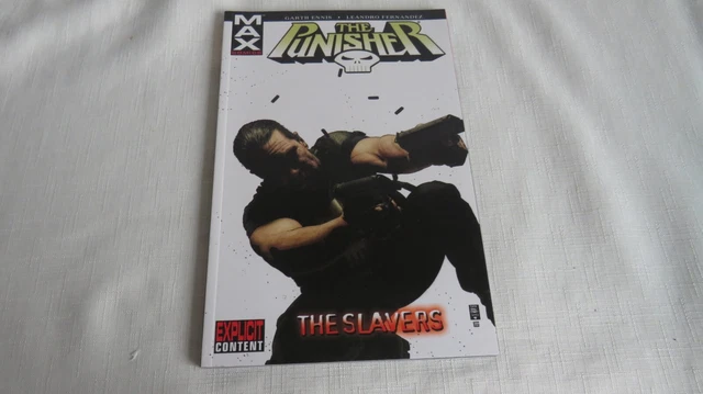 The Punisher Vol. 5: The Slavers Tpb Marvel Max Graphic Novel - Garth Ennis