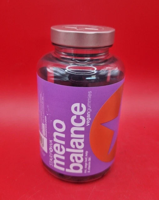 STARPOWA MENO BALANCE 60 Gummies Blackcurrant Menopause Vitamin 30 Day Supply £18.00