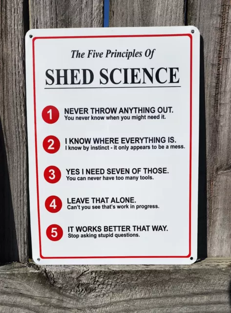 Man Cave Bar Sign shed science sign