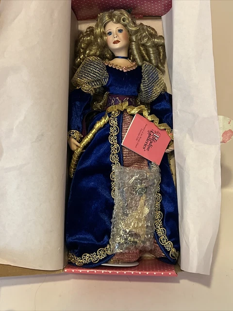 Paradise Galleries Treasury Collection Premier Porcelain Doll Bethany Angel NIB